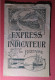 Horaire De Train  Express Indicateur De Bretagne 1911-1912 Service D'hiver Offert Par Le GRAND BAZAR - Europa