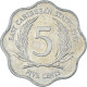 Monnaie, Etats Des Caraibes Orientales, 5 Cents, 1987 - Caraibi Orientali (Stati Dei)