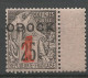 OBOCK N° 21 NEUF* LEGERE TRACE DE CHARNIERE  / Hinge / Signé CALVES - Unused Stamps