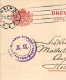 Helsinki Helsingfors WW1 Finland Russian Government Military Censor Cancel 1915 On Swedish Postal Stationery Card - Militair