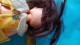Delcampe - Poupee UNECO à Identifier Hauteur 16cm Robe Jaune - Puppen