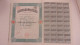 1911 BELGIQUE BASECLES LA SOIE DE BASECLES SA ACTION DE CENT FRANCS AU PORTEUR  1911 COUPON - Otros & Sin Clasificación