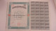 1911 BELGIQUE BASECLES LA SOIE DE BASECLES SA ACTION DE CENT FRANCS AU PORTEUR  1911 COUPON - Andere & Zonder Classificatie