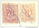 -ik149: Bic-afstempeling Op N° 850+851 Ipv Vlag Van X ANTWERPEN X....1956.. - 1951-1975 Heraldieke Leeuw