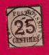 ALSACE LORRAINE N°7 CAD TYPE 17 SOISSONS AISNE BRIEFMARKEN FRANCE - Gebraucht