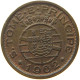 ST. THOMAS AND PRINCE 20 CENTAVOS 1962  #s052 0121 - Sao Tome Et Principe