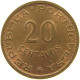 ST. THOMAS AND PRINCE 20 CENTAVOS 1962  #c065 0195 - São Tomé Und Príncipe