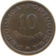 ST. THOMAS AND PRINCE 10 CENTAVOS 1962  #a014 0613 - Santo Tomé Y Príncipe