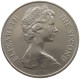 ST. HELENA 25 PENCE 1973 Elizabeth II. (1952-2022) #a097 0021 - Sint-Helena