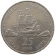 ST. HELENA 25 PENCE 1973 Elizabeth II. (1952-2022) #a097 0021 - Santa Helena
