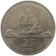 ST. HELENA 25 PENCE 1973 Elizabeth II. (1952-2022) #a097 0023 - Saint Helena Island