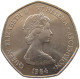 ST. HELENA 50 PENCE 1984 Elizabeth II. (1952-2022) #c042 0229 - Sint-Helena