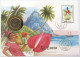 ST. LUCIA STATIONERY 25 CENTS 1981  #bs18 0051 - Altri – America