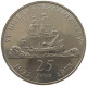 ST. HELENA 25 PENCE 1973  #alb059 0035 - Saint Helena Island