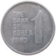 SOUTH KOREA WON 1980  #s074 0259 - Corée Du Sud