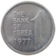 SOUTH KOREA WON 1977  #s069 0907 - Corea Del Sud