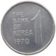 SOUTH KOREA WON 1970  #s069 0909 - Coreal Del Sur