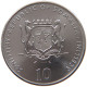 SOMALIA 10 SHILLINGS 2000  #s028 0069 - Somalia