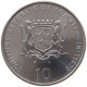 SOMALIA 10 SHILLINGS 2000  #s028 0041 - Somalia