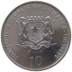 SOMALIA 10 SHILLINGS 2000  #s028 0053 - Somalie