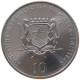 SOMALIA 10 SHILLINGS 2000  #s028 0051 - Somalia