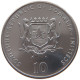 SOMALIA 10 SHILLINGS 2000  #s028 0047 - Somalia