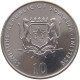 SOMALIA 10 SHILLINGS 2000  #s027 0109 - Somalie