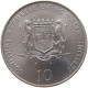 SOMALIA 10 SHILLINGS 2000  #s027 0115 - Somalië