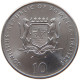 SOMALIA 10 SHILLINGS 2000  #s027 0087 - Somalia