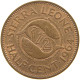 SIERRA LEONE 1/2 CENT 1964  #s029 0207 - Sierra Leone