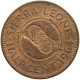 SIERRA LEONE 1/2 CENT 1964  #s023 0385 - Sierra Leone