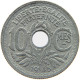 FRANCE 10 CENTIMES 1945 B  #a006 0625 - 10 Centimes