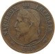 FRANCE 10 CENTIMES 1862 K Napoleon III. (1852-1870) #s077 0023 - 10 Centimes