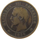 FRANCE 10 CENTIMES 1856 B Napoleon III. (1852-1870) #a059 0353 - 10 Centimes