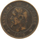 FRANCE 10 CENTIMES 1856 W Napoleon III. (1852-1870) #t016 0129 - 10 Centimes