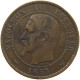 FRANCE 10 CENTIMES 1853 LILLE Napoleon III. (1852-1870) #t157 0515 - 10 Centimes