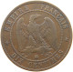 FRANCE 10 CENTIMES 1854 BB Napoleon III. (1852-1870) #c002 0013 - 10 Centimes