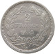 FRANCE 2 FRANCS 1832 B LOUIS PHILIPPE I. (1830-1848) #t063 0239 - 2 Francs