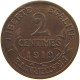 FRANCE 2 CENTIMES 1919  #c034 0109 - 2 Centimes