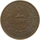 FRANCE 2 CENTIMES 1914  #a013 0489 - 2 Centimes