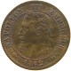 FRANCE 2 CENTIMES 1862 K Napoleon III. (1852-1870) #s019 0167 - 2 Centimes