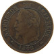 FRANCE 2 CENTIMES 1862 K Napoleon III. (1852-1870) #c081 0475 - 2 Centimes