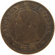 FRANCE 2 CENTIMES 1855 W Napoleon III. (1852-1870) #c022 0445 - 2 Centimes