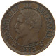 FRANCE 5 CENTIMES 1853 W Napoleon III. (1852-1870) #s077 0365 - 5 Centimes