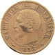 FRANCE 5 CENTIMES 1853 BB Napoleon III. (1852-1870) #c039 0011 - 5 Centimes