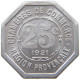 FRANCE 25 CENTIMES 1921 MARSEILLE #t130 0533 - Autres & Non Classés