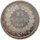 FRANCE 25 CENTIMES 1845 B LOUIS PHILIPPE I. (1830-1848) 25 CENTIMES 1845 B LOUIS PHILIPPE I. SHINY FIEL #t058 0261 - 25 Centimes