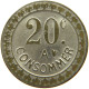 FRANCE 20 CENTIMES  CONSOMMER TOKEN #a094 0409 - Sonstige & Ohne Zuordnung