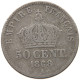 FRANCE 50 CENTIMES 1868 A Napoleon III. (1852-1870) #c025 0163 - 50 Centimes