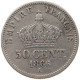 FRANCE 50 CENTIMES 1866 A Napoleon III. (1852-1870) #t162 0235 - 50 Centimes